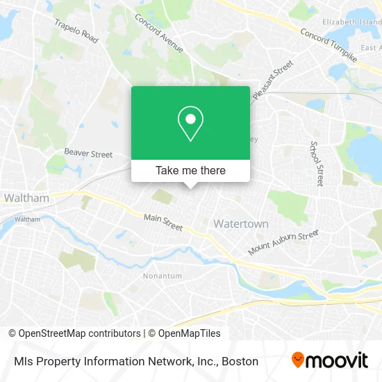 Mls Property Information Network, Inc. map