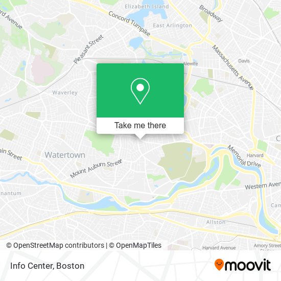Mapa de Info Center