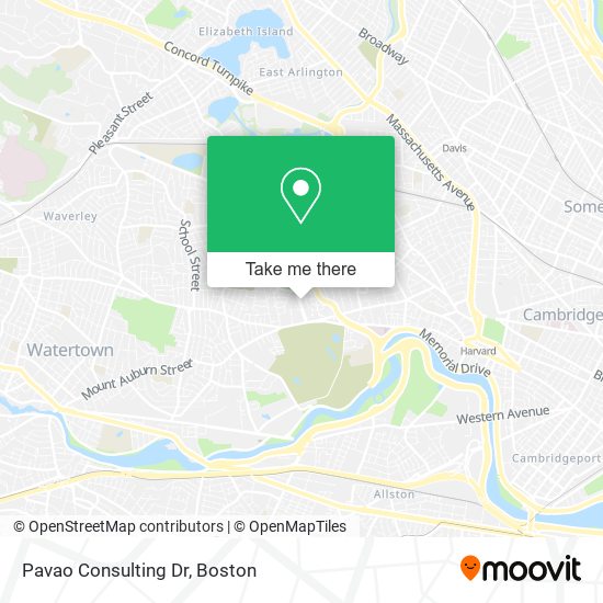 Mapa de Pavao Consulting Dr