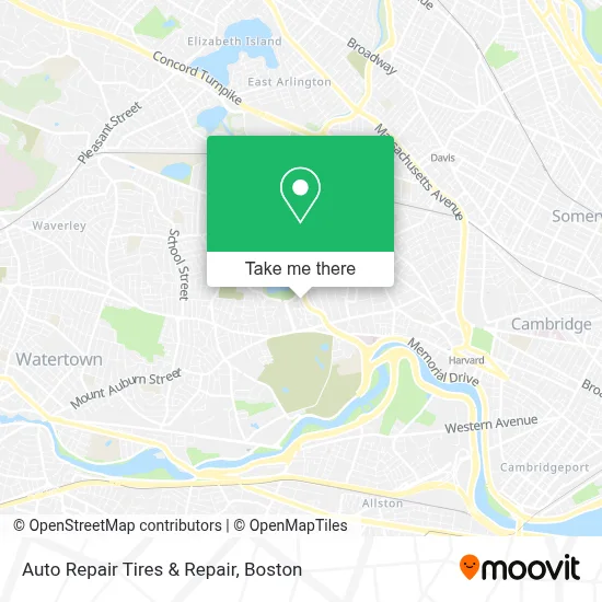 Auto Repair Tires & Repair map