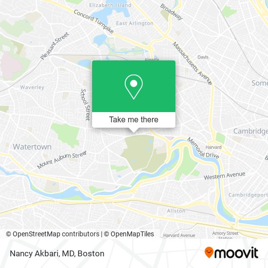 Mapa de Nancy Akbari, MD