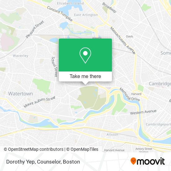 Dorothy Yep, Counselor map