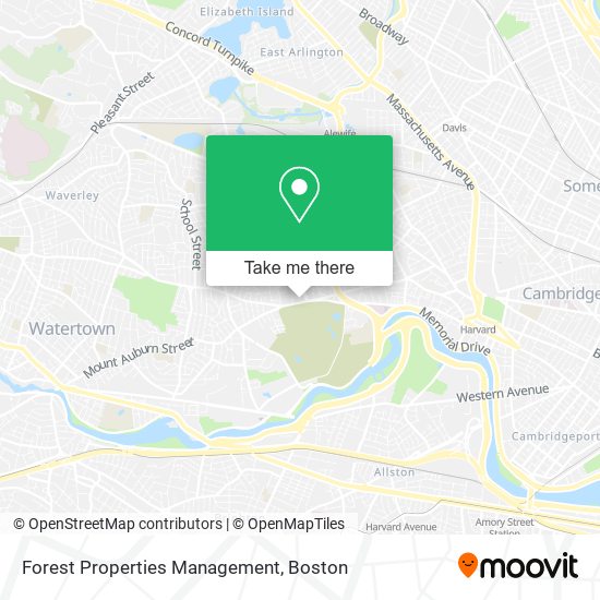 Mapa de Forest Properties Management