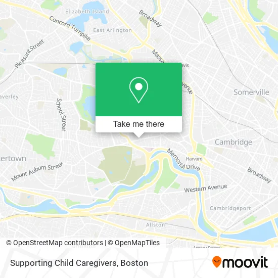 Supporting Child Caregivers map