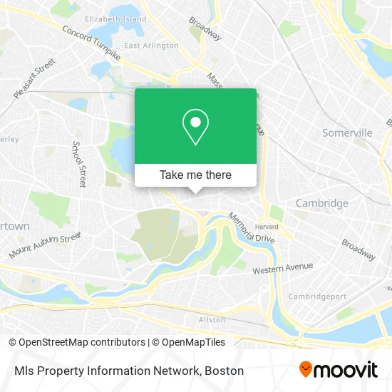Mls Property Information Network map