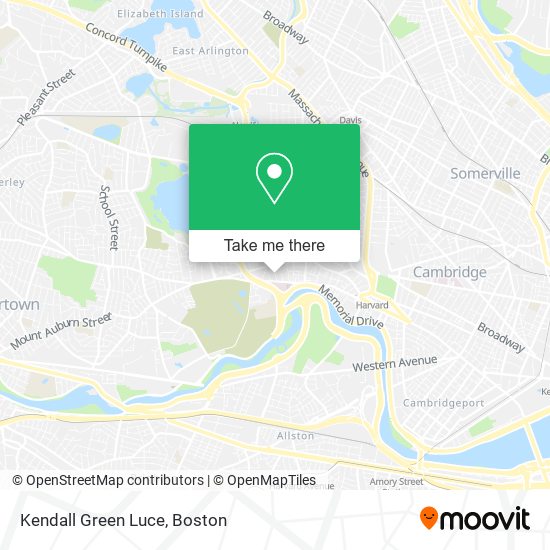 Mapa de Kendall Green Luce