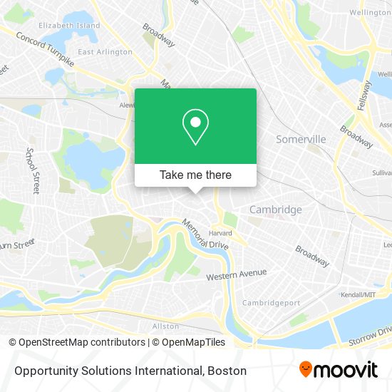 Mapa de Opportunity Solutions International
