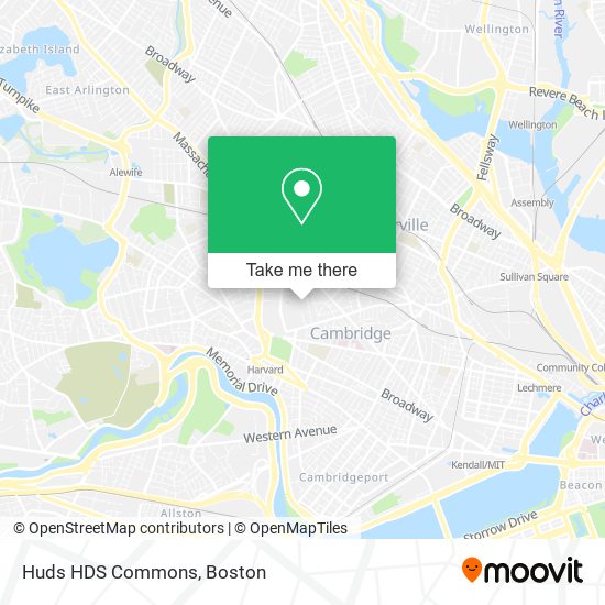 Mapa de Huds HDS Commons