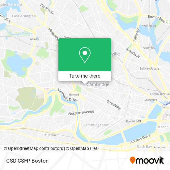 GSD CSFP map
