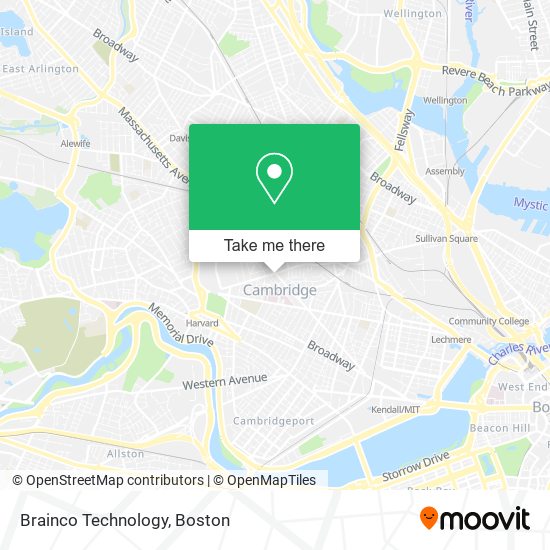 Mapa de Brainco Technology