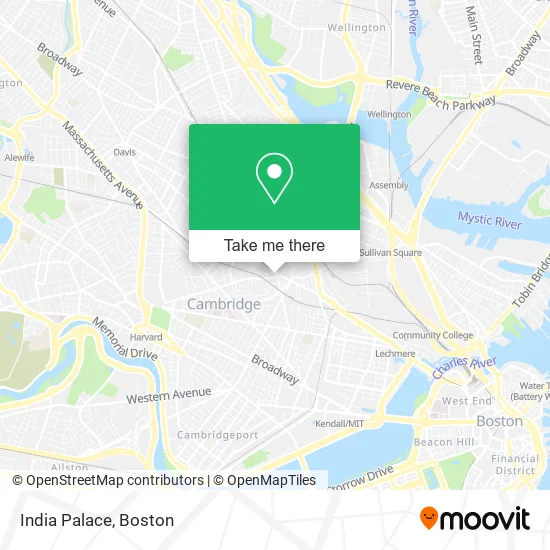 Mapa de India Palace