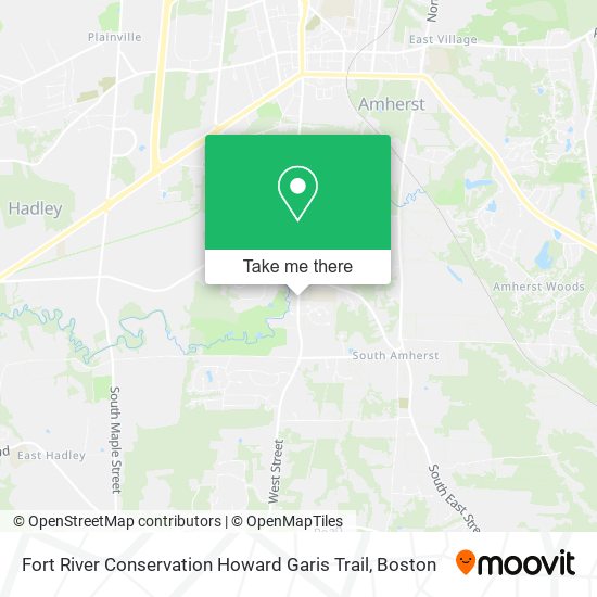 Mapa de Fort River Conservation Howard Garis Trail