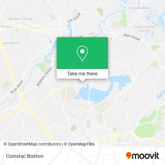 Mapa de Coinstar