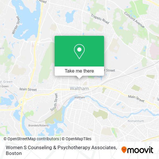 Women S Counseling & Psychotherapy Associates map