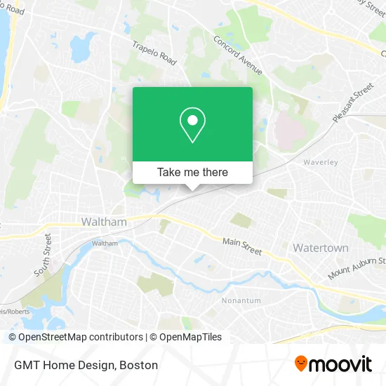 GMT Home Design map