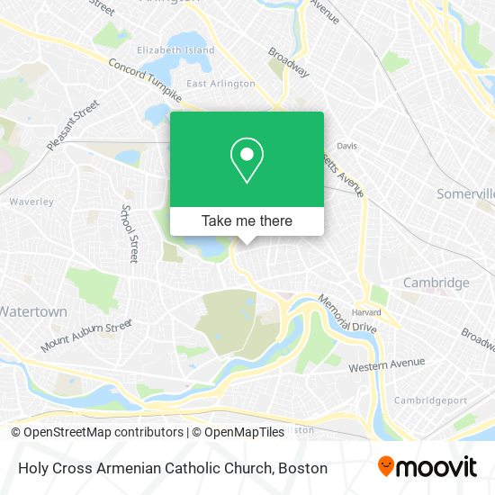 Holy Cross Armenian Catholic Church map