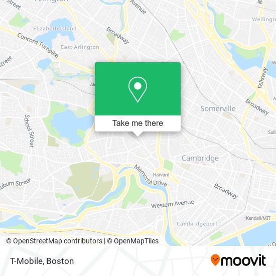Mapa de T-Mobile