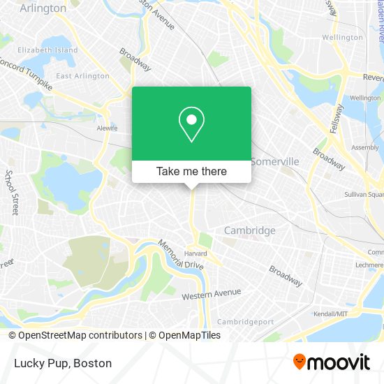 Mapa de Lucky Pup