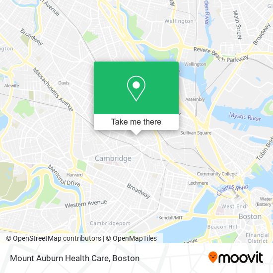 Mount Auburn Health Care map