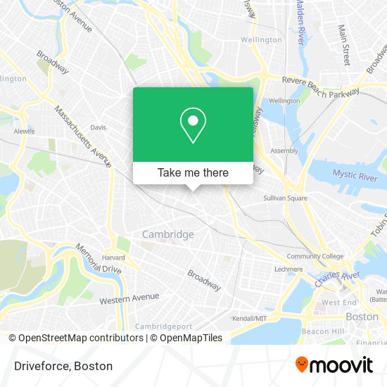 Mapa de Driveforce