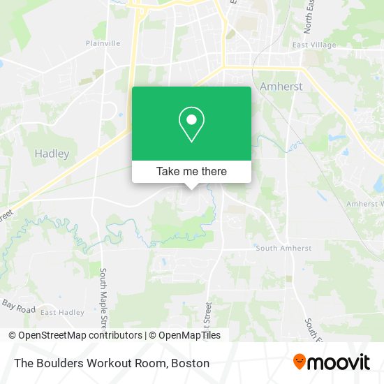 The Boulders Workout Room map