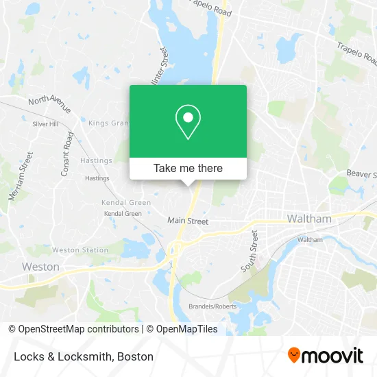 Locks & Locksmith map
