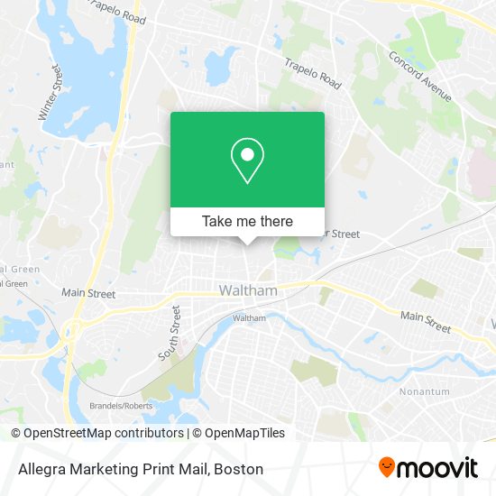 Allegra Marketing Print Mail map