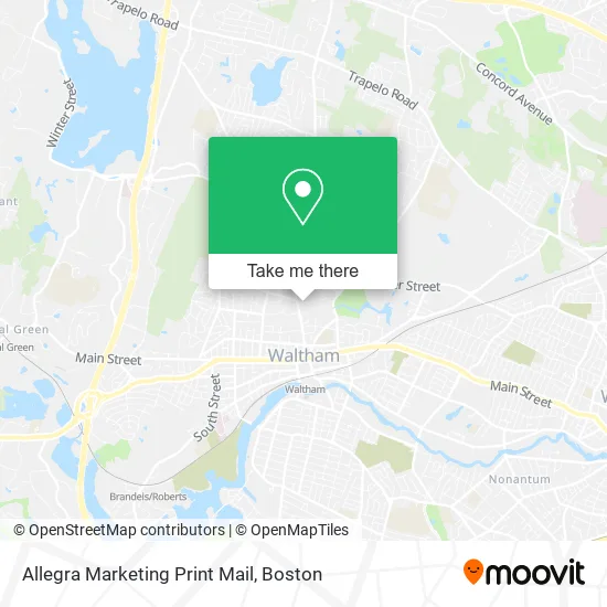 Mapa de Allegra Marketing Print Mail