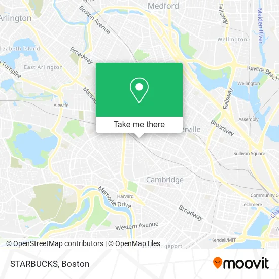 STARBUCKS map