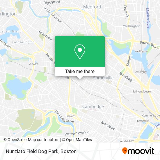 Mapa de Nunziato Field Dog Park