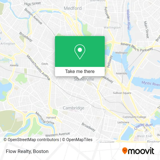 Flow Realty map