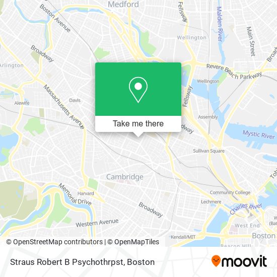 Straus Robert B Psychothrpst map