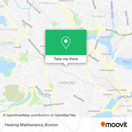 Heating Maintenance map