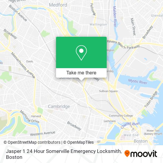 Mapa de Jasper 1 24 Hour Somerville Emergency Locksmith