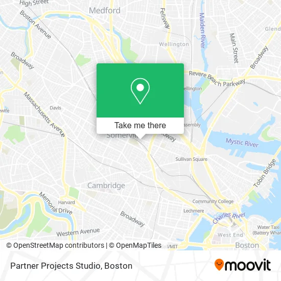 Partner Projects Studio map