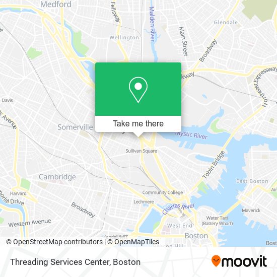 Mapa de Threading Services Center