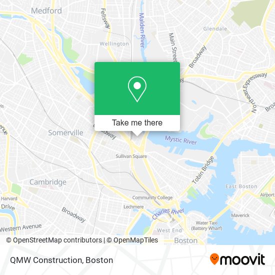 Mapa de QMW Construction