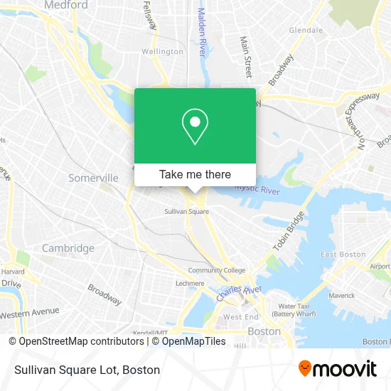 Sullivan Square Lot map