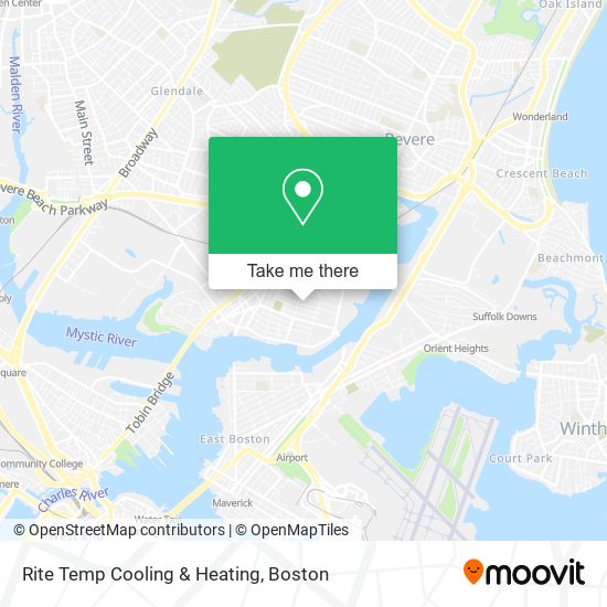 Rite Temp Cooling & Heating map
