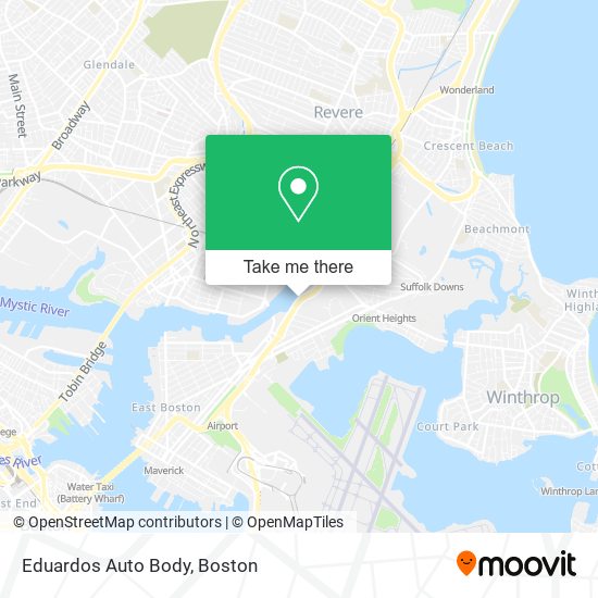 Mapa de Eduardos Auto Body