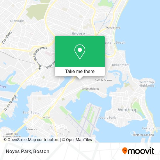 Mapa de Noyes Park