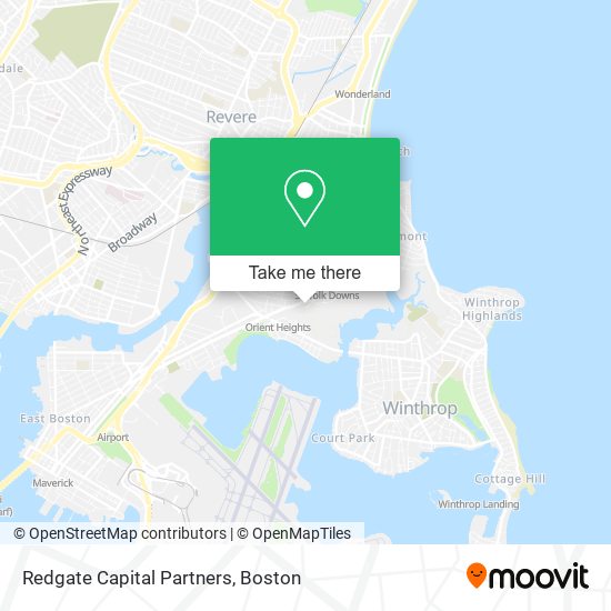 Redgate Capital Partners map