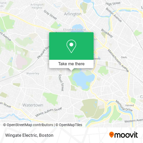 Wingate Electric map