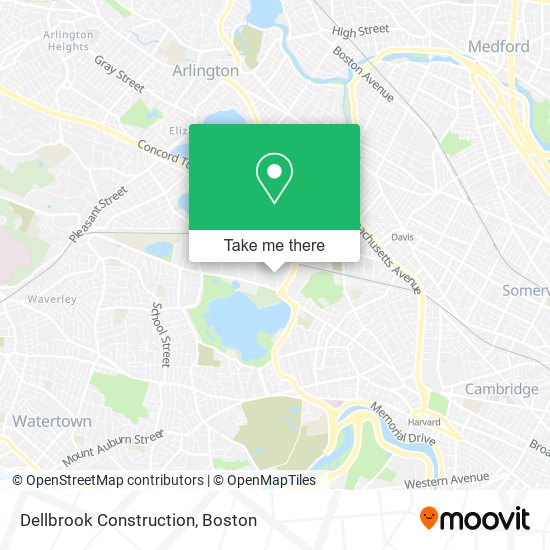 Dellbrook Construction map