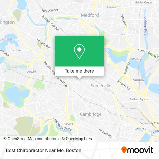 Best Chiropractor Near Me map
