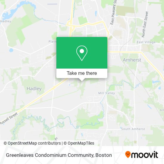 Greenleaves Condominium Community map