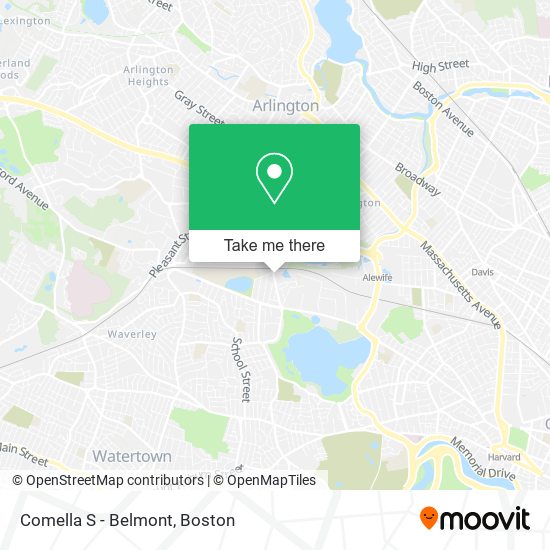 Mapa de Comella S - Belmont