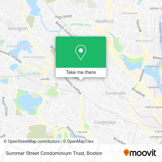 Summer Street Condominium Trust map