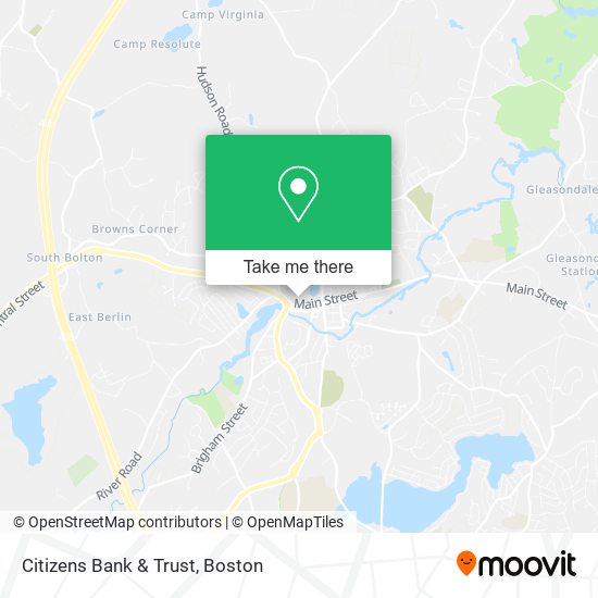 Mapa de Citizens Bank & Trust