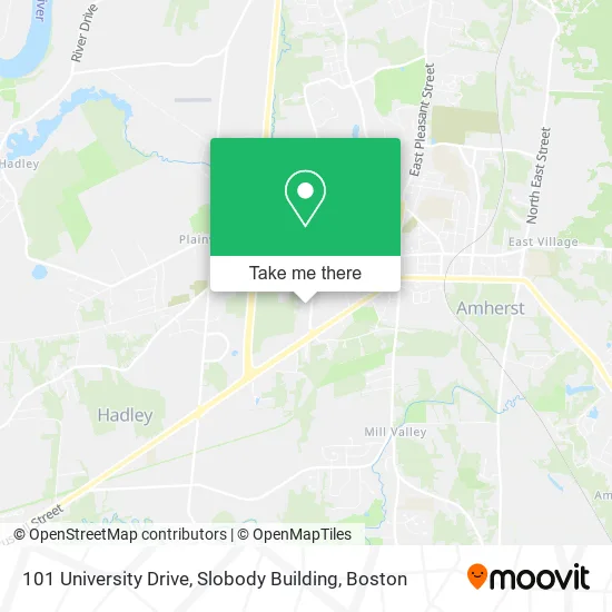 101 University Drive, Slobody Building map